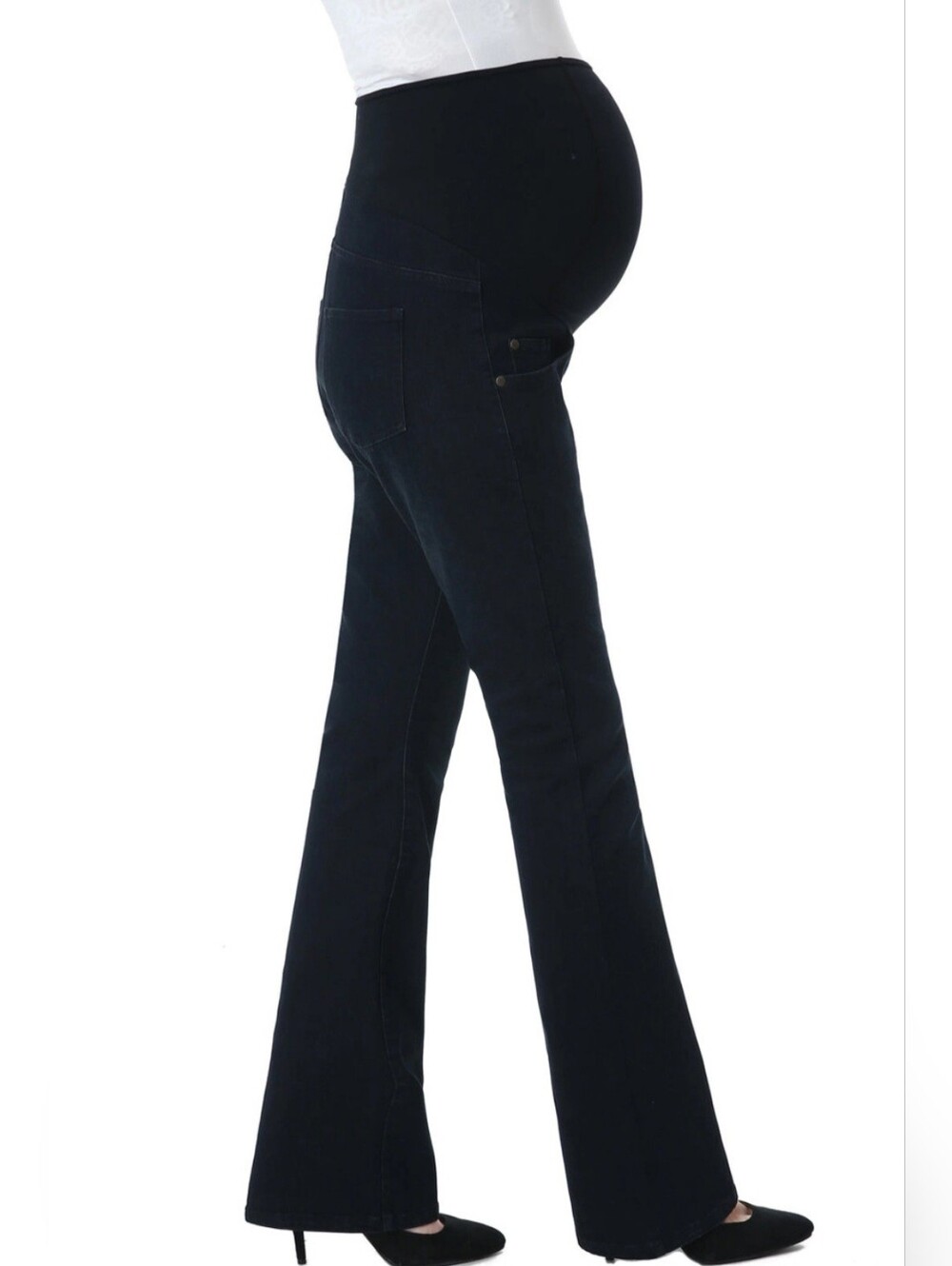 NWT Kimi & Kai Dark Blue Bootcut Maternity Jeans